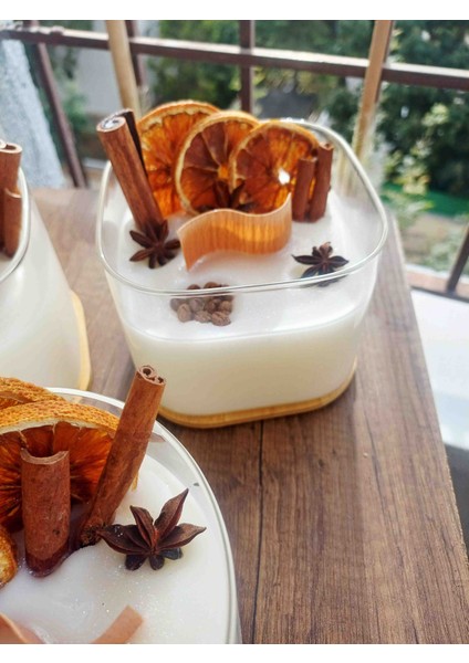 Dalga Çıtalı Kavanoz Mum Büyük Boy Soyawax,sonbahar Temalı Hediyelik,yeni Yil Yeni Ev Iş Hediyesi fırsatları