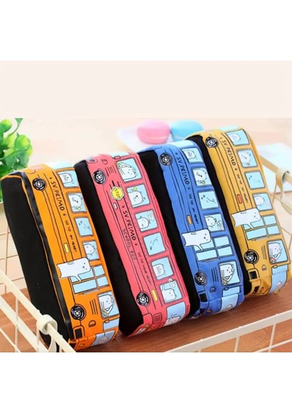 Canlı Turuncu Şık Pratik Makyaj Çantası, Kozmetik ve Araçlar Için Ideal fırsatları