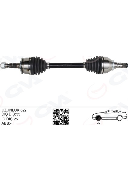 Komple Aks Sol Opel Astra K 1.4 Turbo-1.6 Cdtı M/t 15-