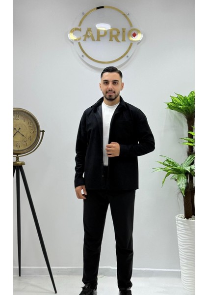 Erkek Kadife Kumaş Kışlık Gömlek Yeni Sezon Oversize Gömlek Renk Solması Yapmaz modelleri