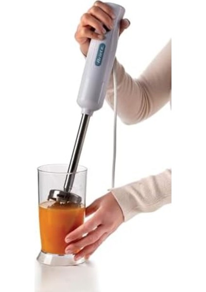 El Blender Beyaz 700W, Paslanmaz Çelik Bıçaklar, Metal Ayak, 2 Kademeli Hız modelleri