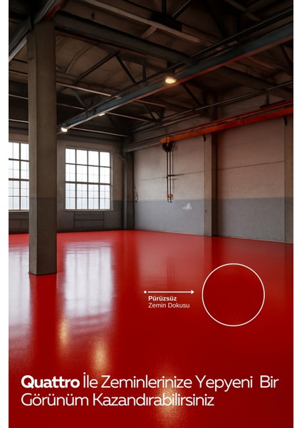 Quattro F-1042 Mma Esaslı Zemin Boyası indirimleri