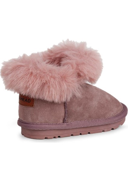 Slide BUCK3062-BH009 Kürklü Çocuk Botu - Toz Pembe modelleri