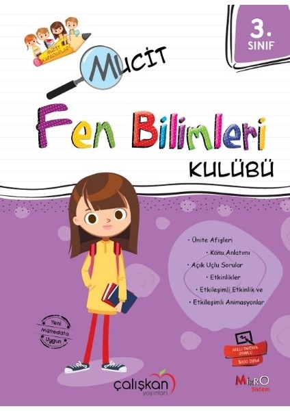 3. Sınıf Mucit Defter / Fen Bilimleri