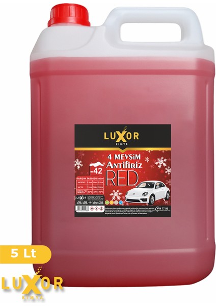 4 Mevsim -42 Kırmızı Antifriz 5 LT. fiyatları