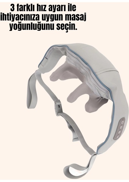 Kablosuz Boyun ve Omuz Masaj Aleti | Isıtmalı ve Yoğurmalı fiyatları