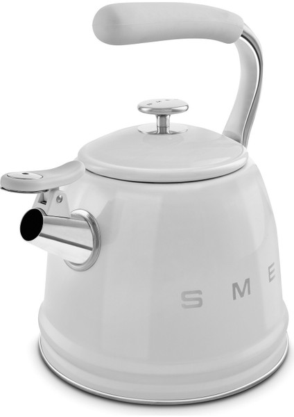 Beyaz 2.3 Lt Çelik Düdüklü Set Üstü Kettle, Şık ve Kullanışlı Tasarım indirimleri