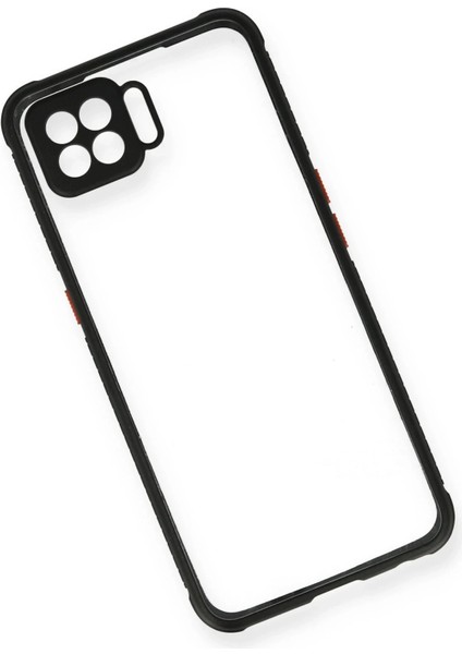Bfs Oppo A73 Kılıf Miami Şeffaf Silikon - Siyah modelleri