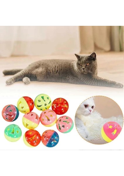 4'lü Çıngıraklı Top Kedi Oyuncağı modelleri