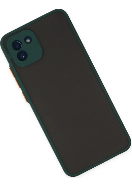 Bfs Samsung Galaxy A03 Kılıf Montreal Silikon Kapak - Yeşil modelleri