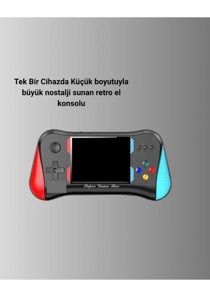 Şarjlı Taşınabilir Oyun Konsolu – X7M Retro Game Box fiyatları