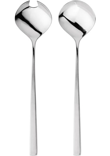 Fuga 2'li Salata Kaşık Takımı 25 cm - 18/8 Paslanmaz Çelik fırsatları