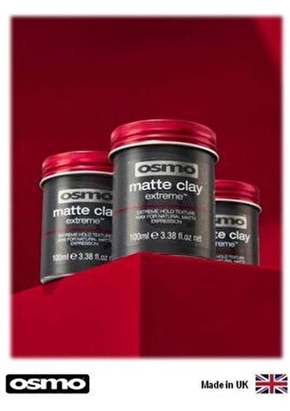 Matte Extreme Clay Wax Balmumu Yapılandırıcı Etki 100 ml Doğal Mat Görünüm İçin modelleri