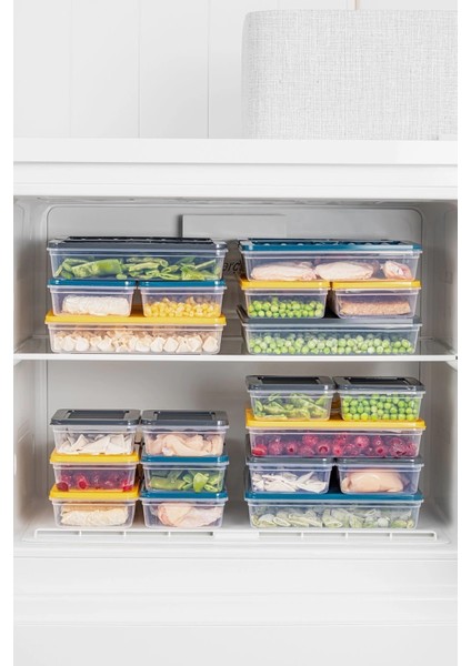 Mikrodalga Uyumlu Saklama Kabı Erzak Kabı Antrasit 1 x 2400ML modelleri