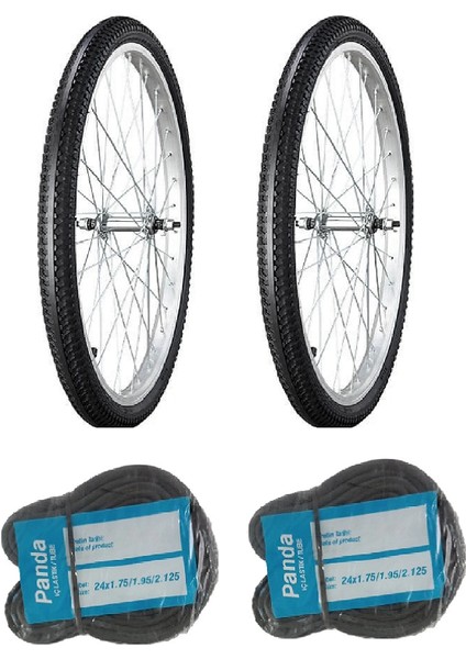Irc 24 Jant 24X1.90 B-727 Bisiklet Dış Lastiği x 2 Adet + Panda Iç Lastik Seti