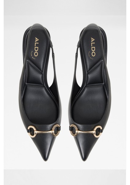 Finnea Ayakkabı Orta Boy Topuklu - Siyah