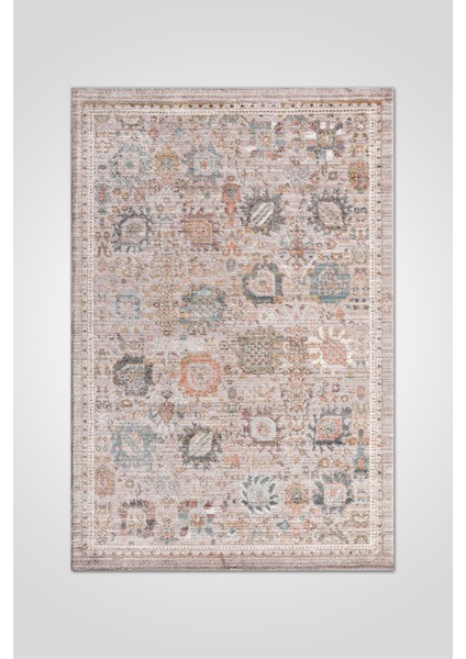 Retrova Halı Koleksiyonu | Vintage Eskitme Desenli, 6 mm Ince Form, Tozumaz ve Kolay Temizlik fırsatları