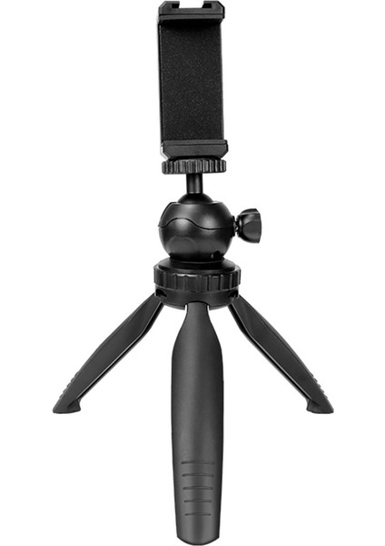 Pocket M2T Mini Masaüstü Tripod + Telefon Tutucu | 19CM Yükseklik, 2,5kg Taşıma Kapasitesi
