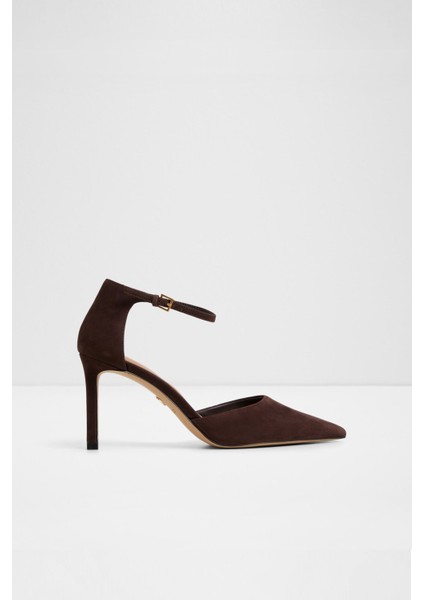 Merlo Ayakkabı Yüksek Topuklu - Kahverengi