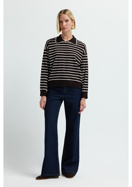 Inci Detaylı Triko Kazak C.kahve 13945630000 modelleri