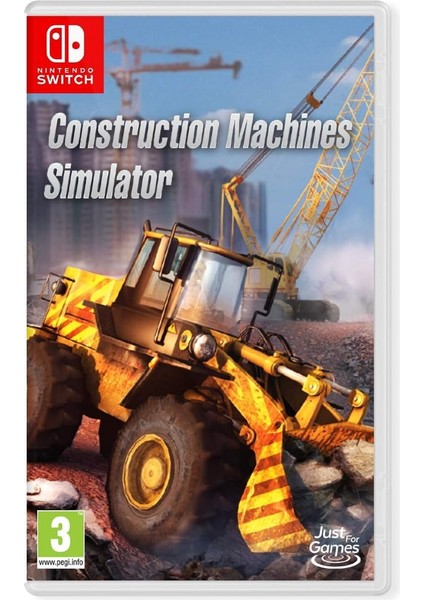 Construction Machines Simulator (Nintendo Switch Oyun) Dijital Indirme Kodu