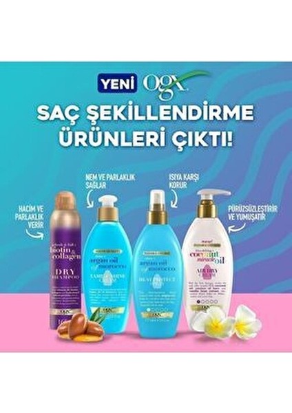 Argan Yağı Isıya Karşı Koruyucu Sprey 177 ml Kırılgan Saçlar İçin Etkili Koruma modelleri