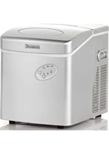 Ubm 20 Buz Makinesi 12 Adet Buz Kapasitesi Ergonomik Tasarım Gri Renk