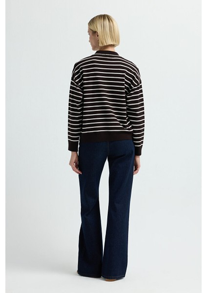 Inci Detaylı Triko Kazak C.kahve 13945630000 indirimleri