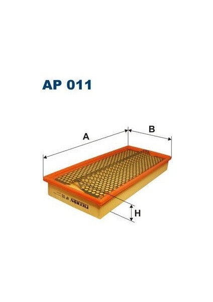 Fıltron AP011 - Hava Fıltresı Mercedes OM602 W201 W124 W460 W463