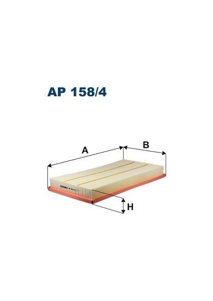 Fıltron AP158.4 - Hava Fıltresı Mercedes Sprınter OM651 B907 B910 18
