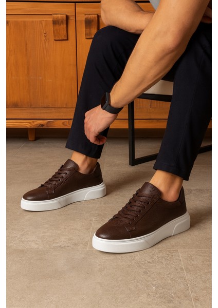 Tommy Erkek Deri Sneaker Ayakkabı modelleri