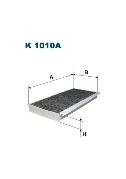 Fıltron K1010A - Kabin Filtresi Ford Fiesta Courier Iı-Fiesta Iv 96-02 -Ka-Puma