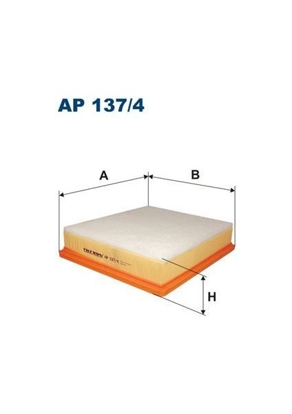 Fıltron AP137.4 - Hava Filtresi Master Iı-Movano 2.5 Dci 03