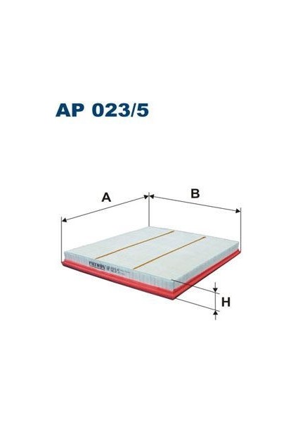 Fıltron AP023.5 - Hava Fıltresı Transıt V347 2.2tdcı 130PS-140PS 07 Tourneo Custom V362 12 19 O Ceker