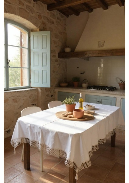 Dertsiz Masa Örtüsü 160X220 cm – Yıkanabilir, Kolay Temizlenir Masa Örtüsü-File fiyatları