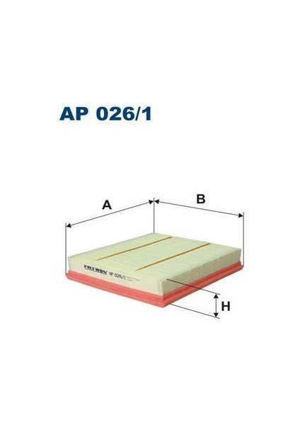 Fıltron AP026.1 - Hava Fıltresı Bmw N13 N20 N26 F20 F21 F22 F23 F30 F31 F32 F33 F34 F36