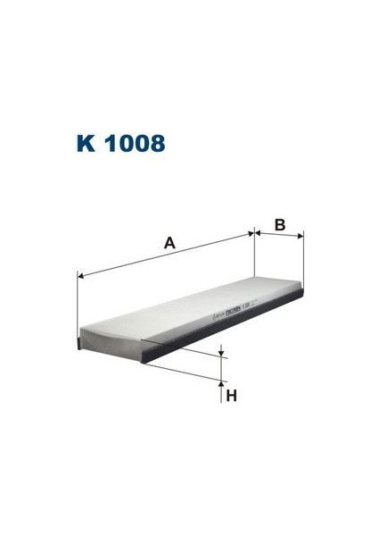 Fıltron K1008 - Kabin Filtresi Ford Mondeo I Bnp/gbp 1.6i 16V 90HP 02/93-08/96