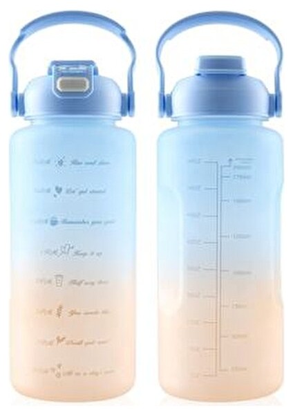 Rainbow 2000 ml İçecek Termosu Çift Katmanlı Yalıtım ile Kamp ve Outdoor Uyumlu