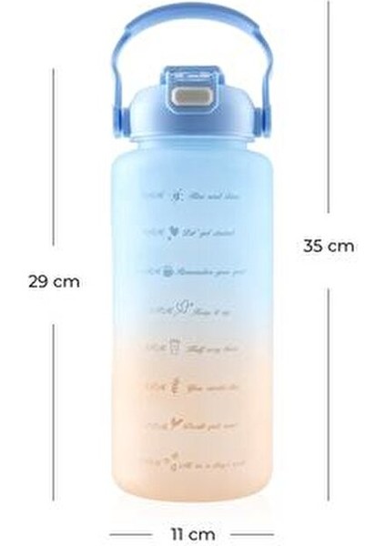 Rainbow 2000 ml İçecek Termosu Çift Katmanlı Yalıtım ile Kamp ve Outdoor Uyumlu