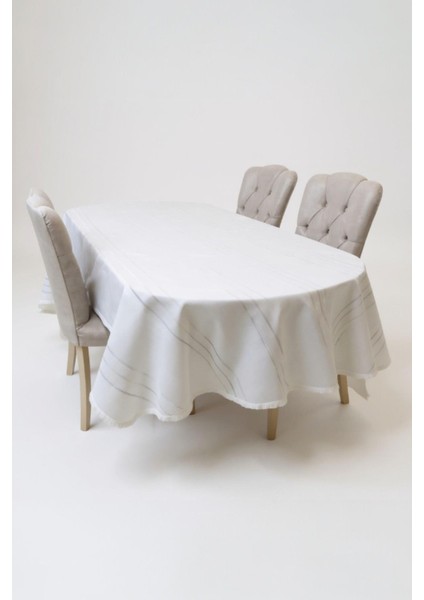 Dertsiz Masa Örtüsü 160X220 cm – Yıkanabilir, Kolay Temizlenir Masa Örtüsü-Colb