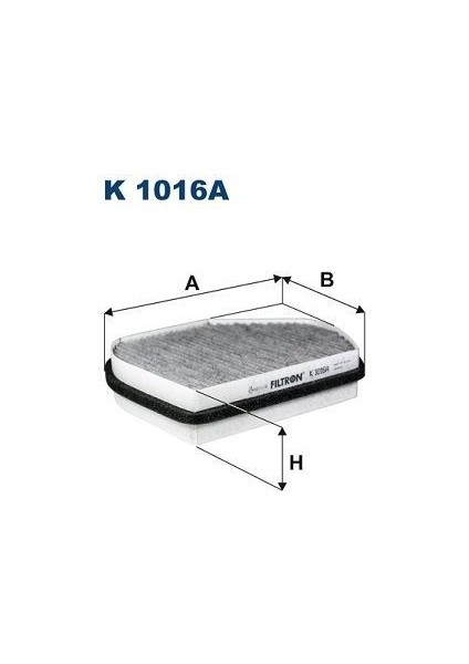 Fıltron K1016A - Polen Fıltresı Mercedes W202 C208 W210 R170 Karbonlu