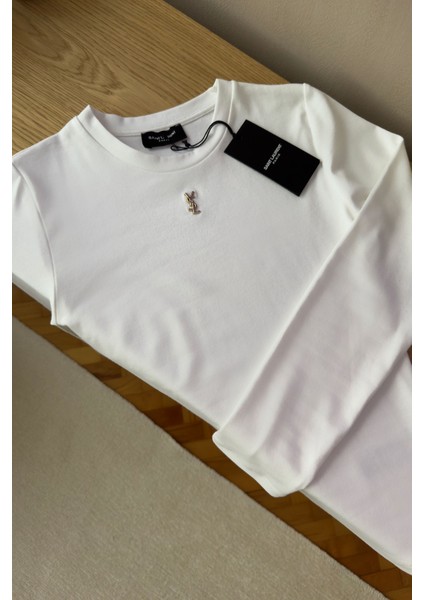 Orj Marka Broşlu Uzun Kollu Bluz- Ekru indirimleri