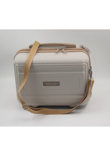 Şık Bej Seyahat ve Makyaj Çantası, Pratik ve Hafif Tasarım indirimleri