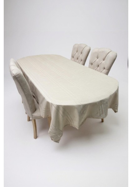 Dertsiz Masa Örtüsü 160X220 cm – Yıkanabilir, Kolay Temizlenir Masa Örtüsü-Colb