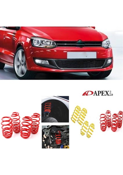 Vw Polo 6r 2009-2014 Apexi 3.5 cm Spor Yay