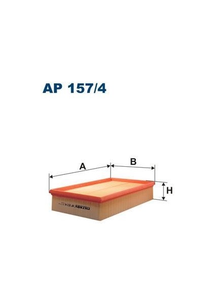 Fıltron AP157.4 - Hava Filtresi T5 1.9 Tdı-2.0-2.0tdı-2.5 Tdı 03 Multıvan T5 1.9 Tdı-2.0-2.5 Tdı 03