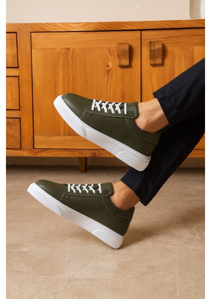 Tommy Erkek Deri Sneaker Ayakkabı modelleri