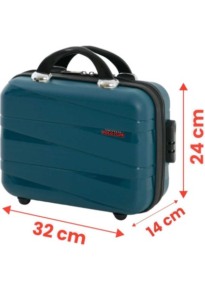 Esnek ve Dayanıklı Mavi Makyaj Çantası, Şifreli, Kırılmaz, Hafif ve Şık Tasarım indirimleri