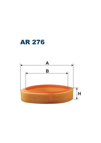 Fıltron AR276 - Hava Filtresi Clıo I 90 98 1.2-1.4 Megane I 96 1.4e Scenıc I 96 1.4 R9 1.7 R11 1.7 R19 1.7 R21 1.7