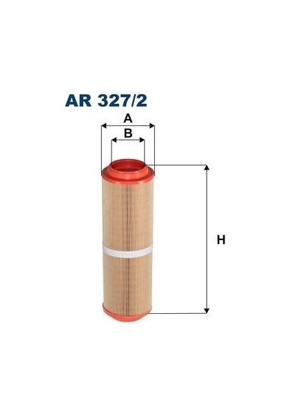 Fıltron AR327.2 - Hava Fıltresı Mercedes OM668 W168 W414